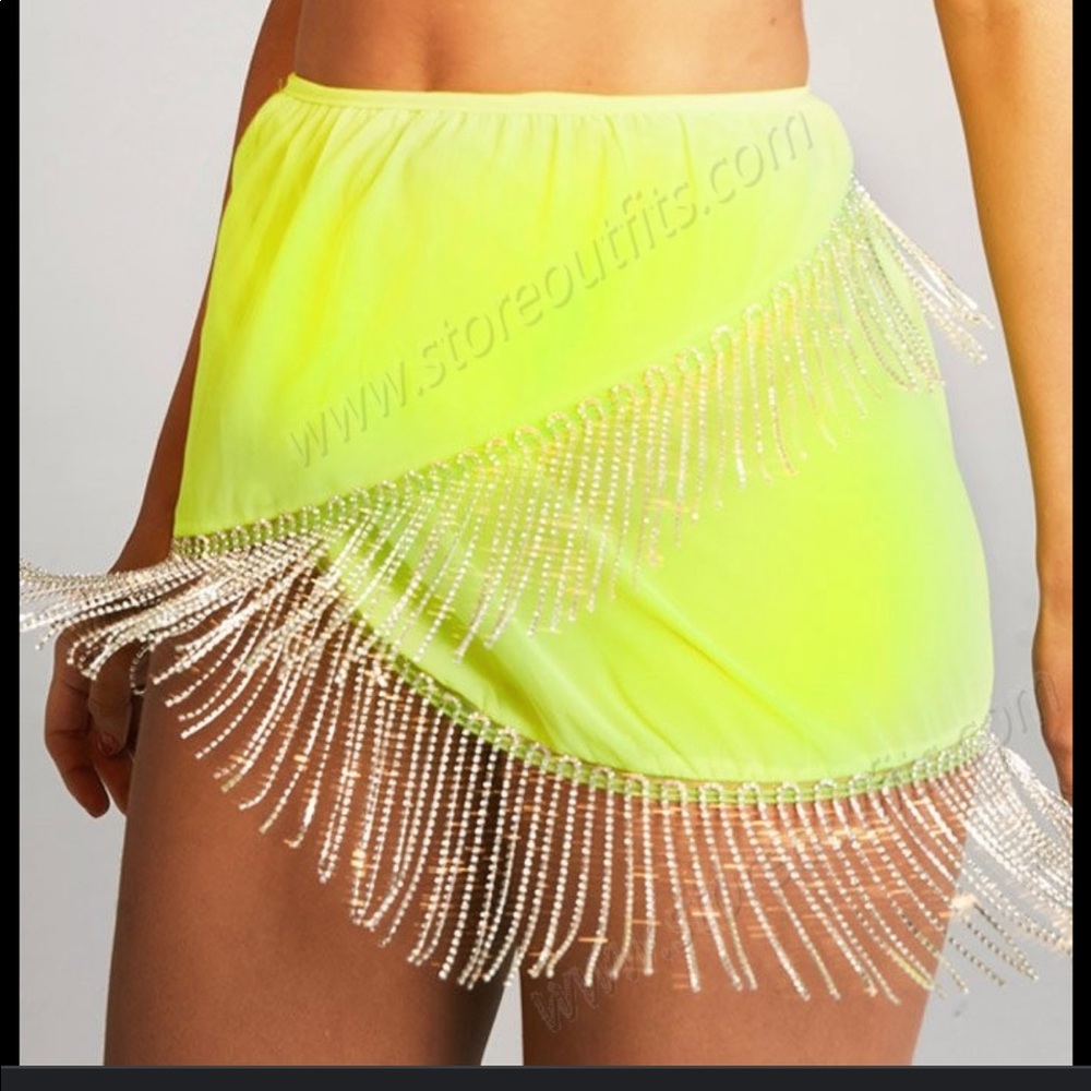 Jaded London Diamante Sarong